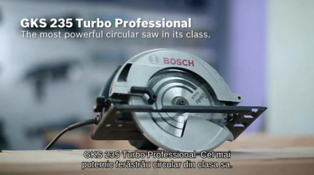 BOSCH PRO GKS 235 Turbo, Ferăstrău circular, 2.050 W, 235 mm [2]