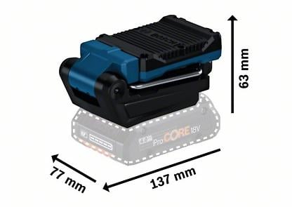 BOSCH PRO GLI 18V-800, Lampă cu acumulator [5]