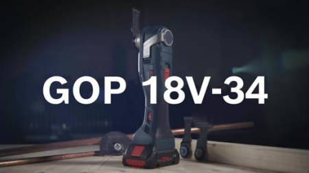 BOSCH PRO GOP 18V-34, Sculă multifuncțională cu acumulator, 18,0 V [2]