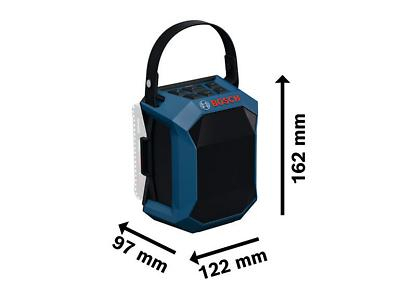 BOSCH PRO GPB 18V-1 C, Difuzor Bluetooth®, 18,0 V [2]