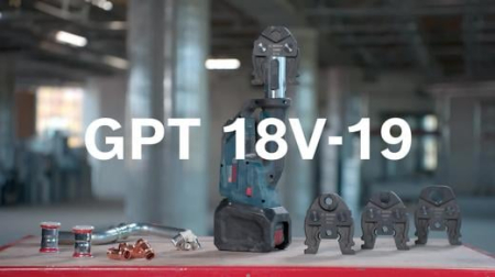 BOSCH PRO GPT 18V-19, Sculă de presare cu acumulator [3]