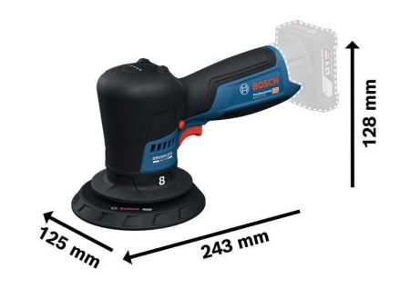 BOSCH PRO GPX 12V-125, Mașină de lustruit [1]