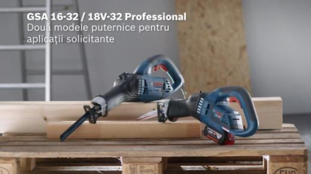 BOSCH PRO GSA 18V-32, Ferăstrău sabie cu acumulator, 18,0 V [3]