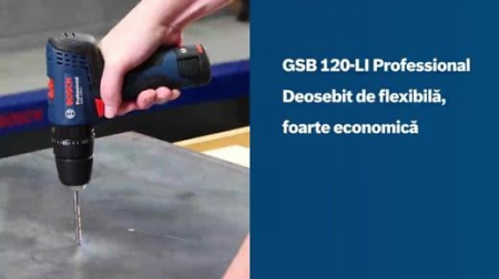 BOSCH PRO GSB 120-LI, Mașină de găurit cu percuție cu acumulator [3]