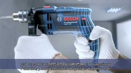 BOSCH PRO GSB 16 RE, Mașină de găurit cu percuție, 750 W [3]