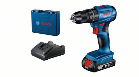 BOSCH PRO GSB 185-LI, Mașină de găurit/înșurubat cu impact cu acumulator, 18,0 V, 2,0 Ah [2]