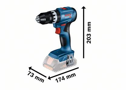 BOSCH PRO GSB 18V-45 + GDR 18V-215, Set combinat 18 V, 2 acumulatori ProCORE18V 4,0 Ah, încărcător GAL 18V-40, L-Case [2]
