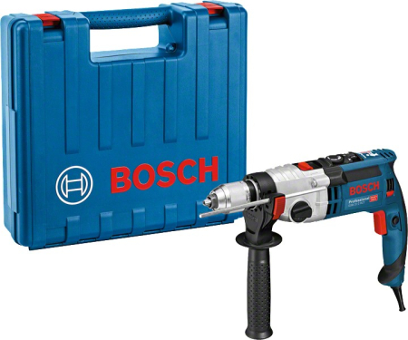 Mașini de găurit și înșurubat - BOSCH PRO GSB 21-2 RCT, Mașină de găurit cu percuție, 1.300 W