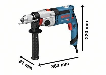 BOSCH PRO GSB 24-2, Mașină de găurit cu percuție, 1.100 W [3]