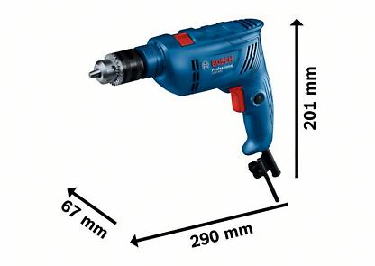 BOSCH PRO GSB 600, Mașină de găurit cu percuție, 600 W [2]