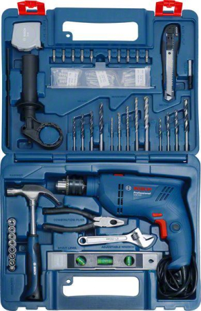 Mașini de găurit și înșurubat - BOSCH PRO GSB 600, Mașină de găurit cu percuție, 600 W