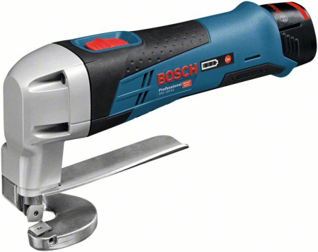 Acumulatori și încărcătoare - BOSCH PRO GSC 12V-13, Foarfecă pentru tablă cu acumulator, 12,0 V, 2,0 Ah