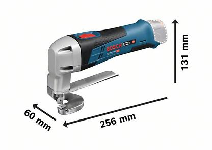 BOSCH PRO GSC 12V-13, Foarfecă pentru tablă cu acumulator, 12,0 V, 2,0 Ah [4]