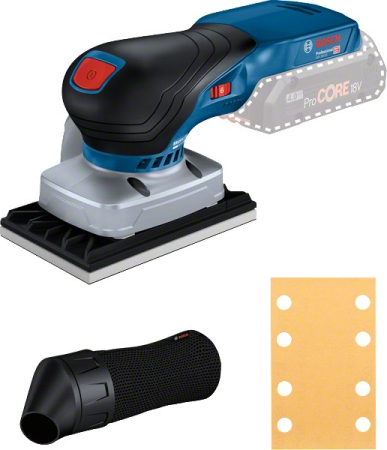 Acumulatori și încărcătoare - BOSCH PRO GSS 18V-13, Șlefuitor cu vibrații cu acumulator, 18,0 V