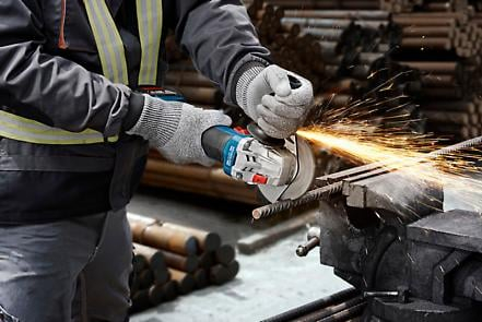 BOSCH PRO GWS 18V-8, Polizor unghiular cu acumulator, 18,0 V, 125 mm [6]