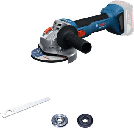 Polizoare unghiulare și drepte - BOSCH PRO GWS 18V-8, Polizor unghiular cu acumulator, 18,0 V, 125 mm