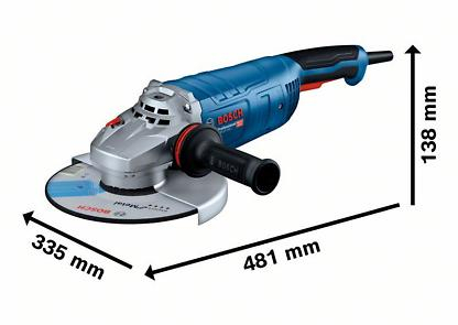 BOSCH PRO GWS 27-230 J, Polizor unghiular, 2.700 W, 230 mm [2]