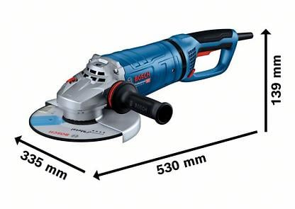 BOSCH PRO GWS 27-230 JR, Polizor unghiular, 2.700 W, 230 mm [3]