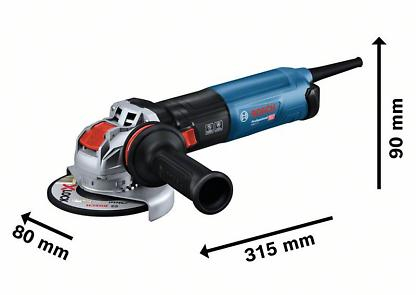 BOSCH PRO GWX 17-125 S, Polizor unghiular cu X-LOCK, 1.700 W, 125 mm [4]