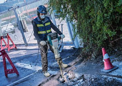 BOSCH PRO Hex 28-4C, Daltă ascuțită, lungime totală 400-520 mm [5]