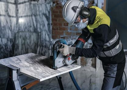 BOSCH PRO Marble, Disc de tăiere diamantat, pentru polizoare unghiulare mari, alezaj 22,23 mm, Ø 180-230 mm [3]