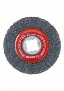 BOSCH PRO Metal Clean, Perie-disc de sârmă, din sârmă ondulată, pentru polizoare unghiulare mici, X-Lock, 115 x 0,3 mm [1]