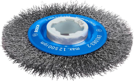 SCULE & MATERIALE - BOSCH PRO Metal Clean, Perie-disc de sârmă, din sârmă ondulată, pentru polizoare unghiulare mici, X-Lock, 115 x 0,3 mm