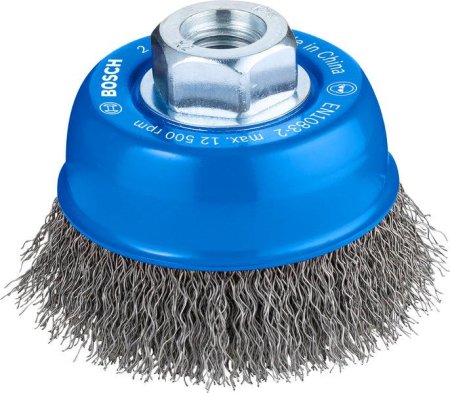 SCULE & MATERIALE - BOSCH PRO Metal Clean, Perie-oală, pentru polizoare unghiulare mici, filet M14, 70 x 0,3 mm, M14