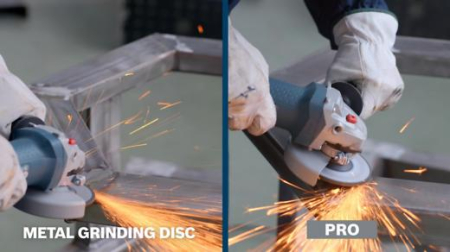 BOSCH PRO Metal, Disc de degroșare din material compozit, pentru polizoare unghiulare mici, alezaj 16 mm, 100 x 6 mm [2]