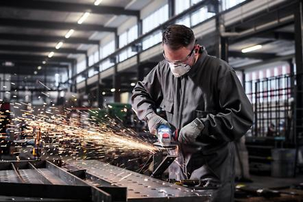 BOSCH PRO Metal, Disc de degroșare din material compozit, pentru polizoare unghiulare mici, X-Lock [2]
