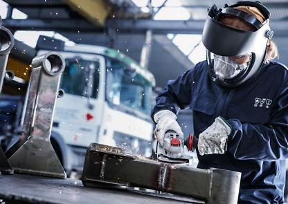 BOSCH PRO Metal, Disc de degroșare din material compozit, pentru polizoare unghiulare mici, X-Lock [3]