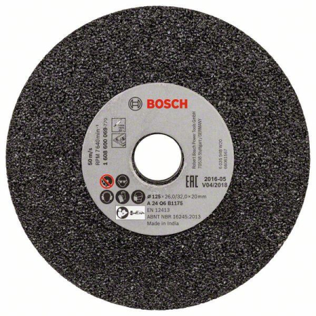 SCULE & MATERIALE - BOSCH PRO Metal, Disc de șlefuire, pentru polizoare drepte, alezaj 20 mm, Ø 125 mm
