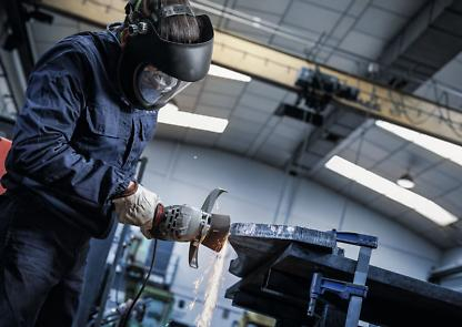 BOSCH PRO Metal, Piatră-oală de șlefuit conică, pentru șlefuire umedă, polizoare unghiulare mari, alezaj 22,23 mm, granulație 16-36 [5]