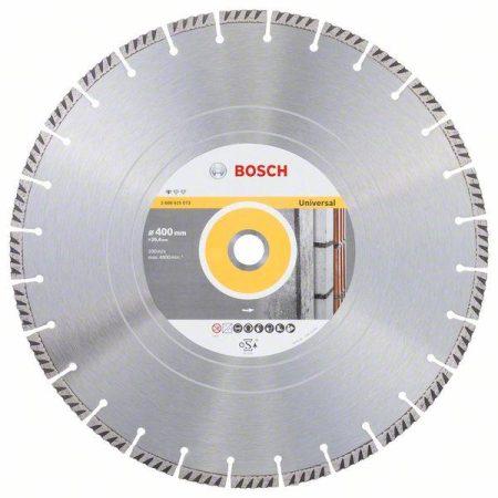 SCULE & MATERIALE - BOSCH PRO Multi Material, Disc de tăiere diamantat, pentru fierăstraie de banc și fierăstraie pe benzină, alezaj 25,4 mm, Ø 400-450 mm