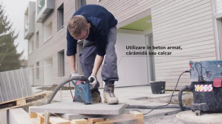 BOSCH PRO Multi Material, Disc de tăiere diamantat, pentru fierăstraie de banc și fierăstraie pe benzină, alezaj 25,4 mm, Ø 400-450 mm [3]