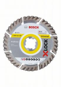 BOSCH PRO Multi Material, Disc de tăiere diamantat, pentru polizoare unghiulare mici, X-Lock, 125 x 2 x 22,23 mm [1]
