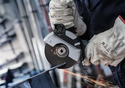 BOSCH PRO Stainless Steel and Metal, Disc de tăiere din material compozit, cu durată mare de viață, pentru polizoare unghiulare mici, X-Lock [5]
