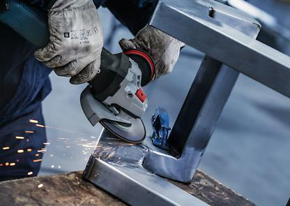 BOSCH PRO Stainless Steel, Disc de degroșare din material compozit, pentru polizoare unghiulare mici, alezaj 22,23 mm, Ø 115-125 mm [4]