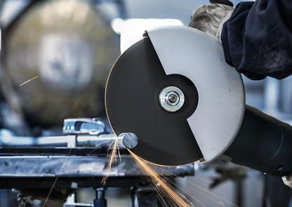 BOSCH PRO Stainless Steel, Disc de tăiere din material compozit, cu durată mare de viață, pentru polizoare unghiulare mari, alezaj 22,23 mm, Ø 180-230 mm [5]