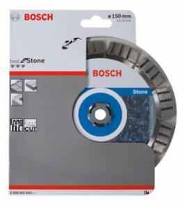 BOSCH PRO Stone, Disc de tăiere diamantat, pentru polizoare unghiulare mari, alezaj 22,23 mm, Ø 150-230 mm [3]