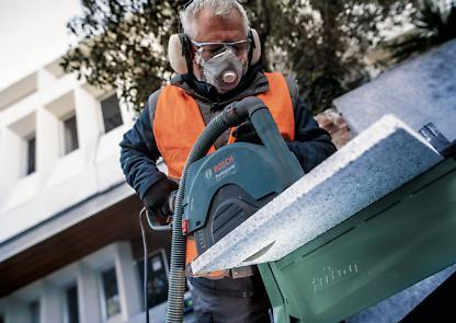 BOSCH PRO Stone, Disc de tăiere diamantat, pentru polizoare unghiulare mari, alezaj 22,23 mm, Ø 150-230 mm [5]