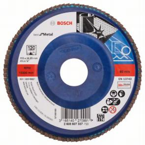 BOSCH PRO X571, Disc de șlefuire evantai, pentru polizoare unghiulare mici, versiunea dreaptă, din plastic, Ø 115-125 mm [1]