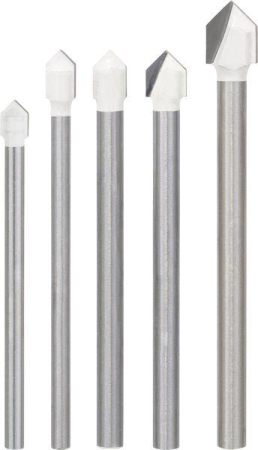 SCULE & MATERIALE - BOSCH, Set de burghie CYL-9 Soft Ceramic, Ø 4-10 mm