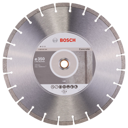 BOSCH STANDARD CONCRETE, Disc diamantat pentru tăiere beton [4]