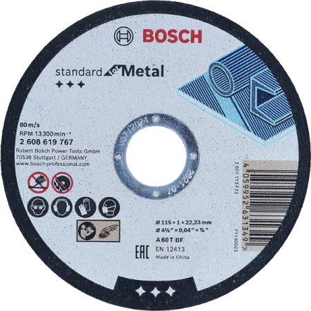 BOSCH STANDARD, Disc de tăiere pentru metal [0]