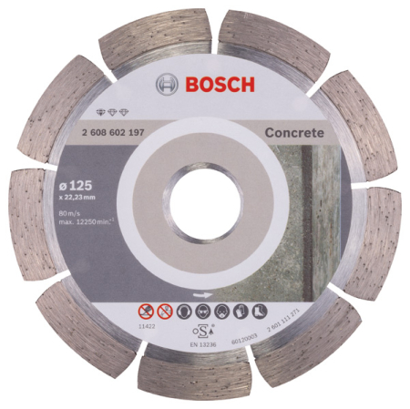 Discuri debitare și polizare - BOSCH STANDARD FOR CONCRETE, Disc diamantat pentru beton