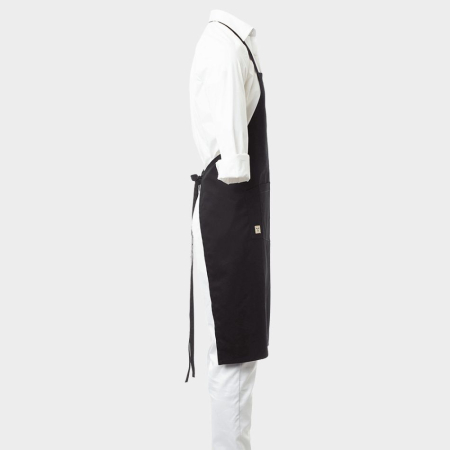 BOUTIQUE, Șorț de bucătărie cu pieptar din amestec bumbac și poliester, 195 g/mp [3]