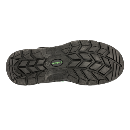 BOVA S1P, Sandale de protecție din piele granulată și PU, bombeu oțel, lamelă antiperforație, talpă SRC rezistentă la uleiuri și combustibili [1]