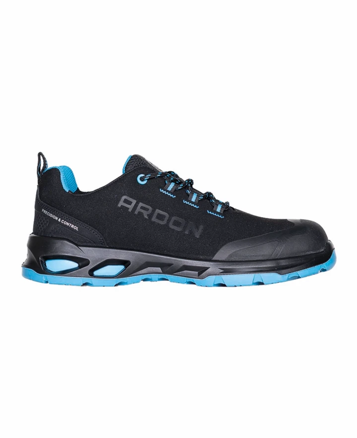 BRIMIC O2 ESD, Pantofi de lucru din microfibră hidrofobizată cu protecții TPU, antistatici ESD [4]