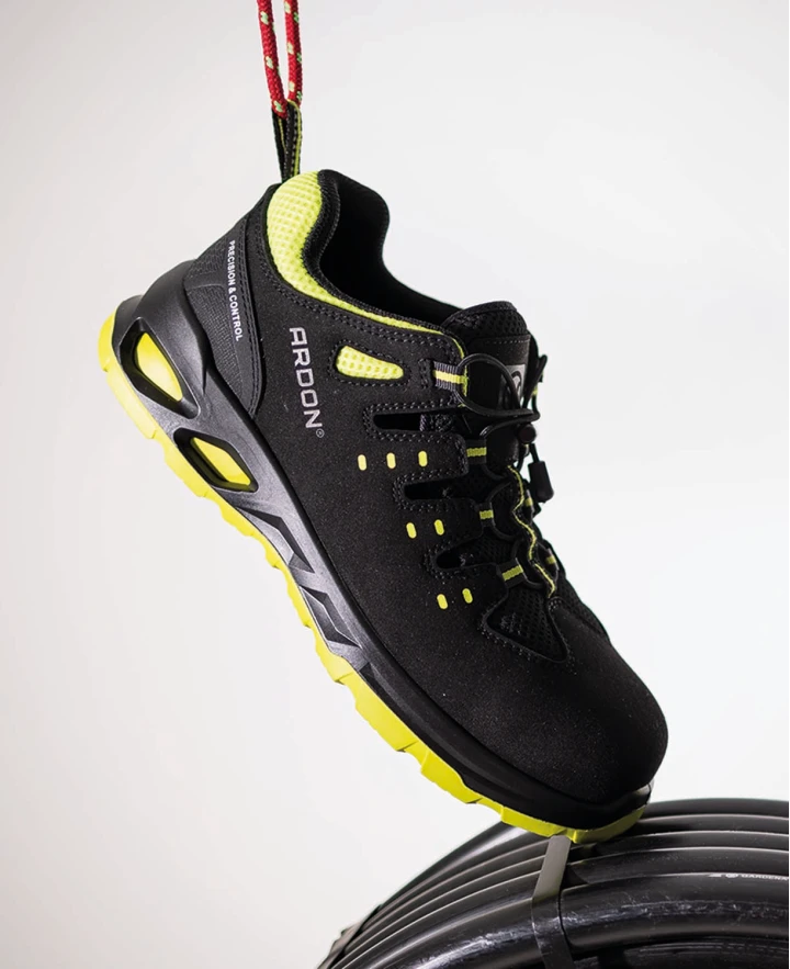 BRIMSAN S1PS SR FO ESD, Pantofi de protecție din microfibră cu TPU, bombeu compozit, lamelă antiperforație Kevlar [1]